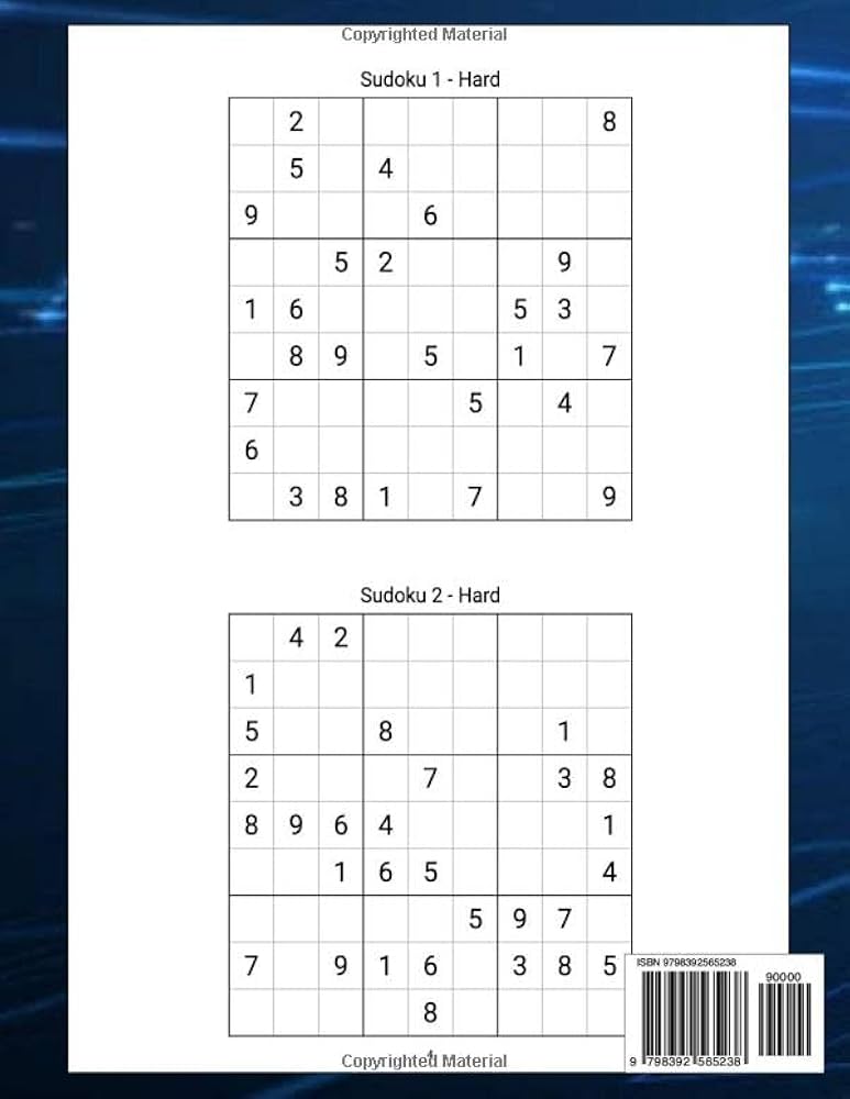 400-hard-sudoku-puzzles-book-for-adults-large-print-sudoku-with-solutions-2-puzzle-per-page-activity-book-for-beginners-seniors-and-youth-with-brain-games-keep-your-mind for Free Printable Sudoku 6 Per Page 400 Hard Sudoku Puzzles Book for Adults | Large Print Sudoku with Solutions | 2 Puzzle per Page: Activity Book for Beginners, Seniors and Youth with Brain Games | Keep Your Mind for Free Printable Sudoku 6 Per Page