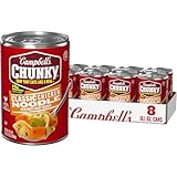 Campbell’s Chunky Soup, Classic Chicken Noodle Soup, 16.1 Oz Can (Case of 8)