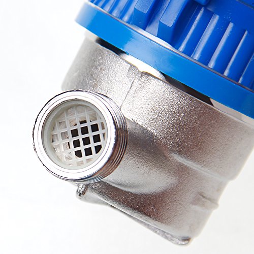 KATSU Wasserzähler Kaltwasser Kaltwasserzähler 13mm ABS Kunststoff Heim Garten Wasserdurchflussmesser mit Messingbeschlägen, Trockenzähler