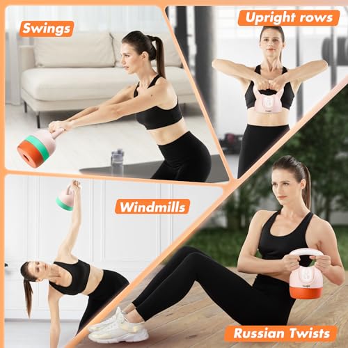 Ensemble de kettlebells réglables pour entraînement de force et musculation - 6