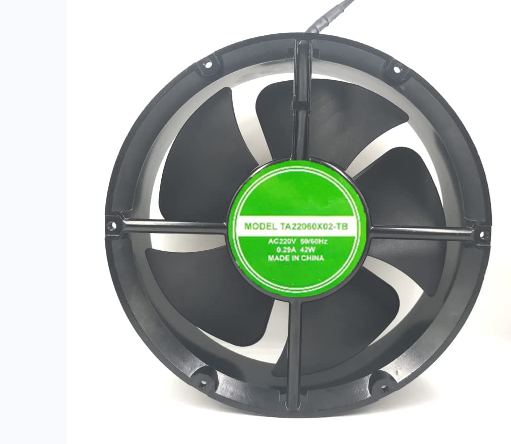 FCARUMIQP 220V 0.29A 42W 22060 Cooling Fan 220X220X60mm