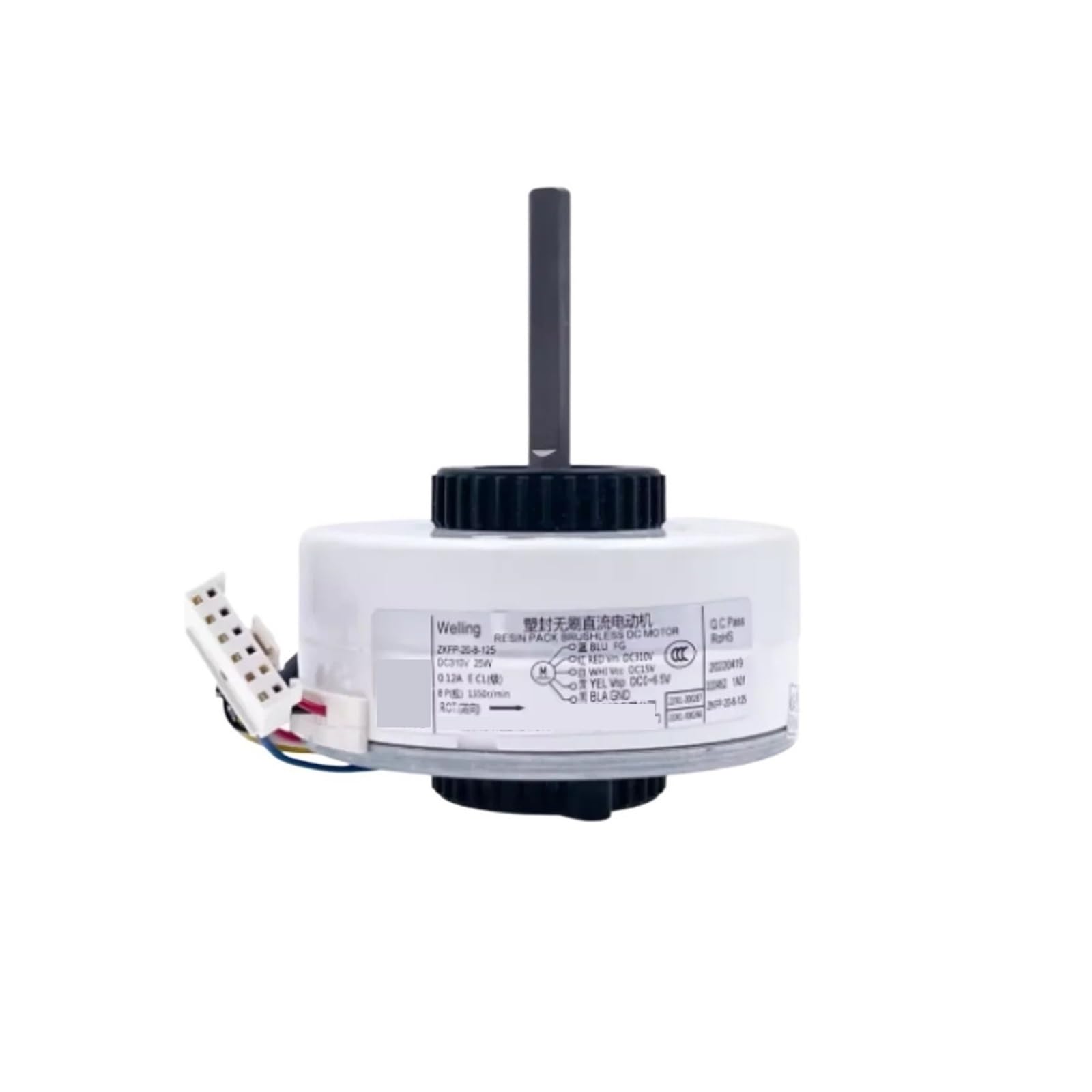 Dyift96xcp One Color Air Conditioner Motor, Air Conditioner Indoor Unit Dc Fan Motor Zkfp-20-8-125 Dc310v 25W 1350R/Min Conditioning Parts