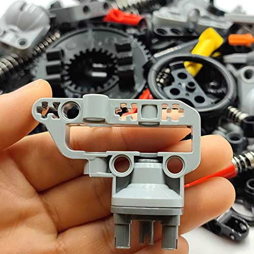 Image of dspitwod MOC Technical Wheels Connectors Rack Gear Car Suspension Building Brick Accessories Pieces Sets STEM Learning Kits Engineering Toy Gift for Kids