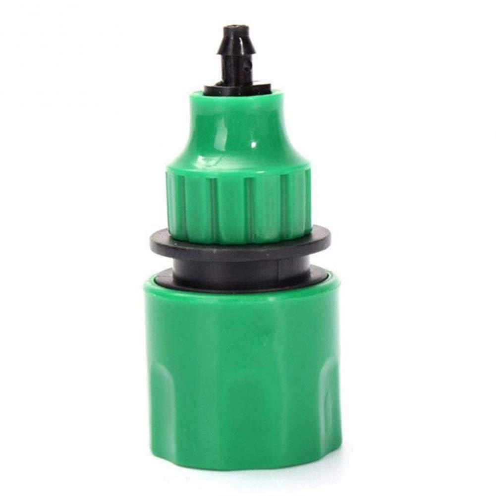 2 Pezzi Raccordo rapido in ABS per Tubo Flessibile per irrigazione Giardino Raccordo a T con riduzione Raccordo per Acqua da Giardino Accessori per l'irrigazione del Giardino