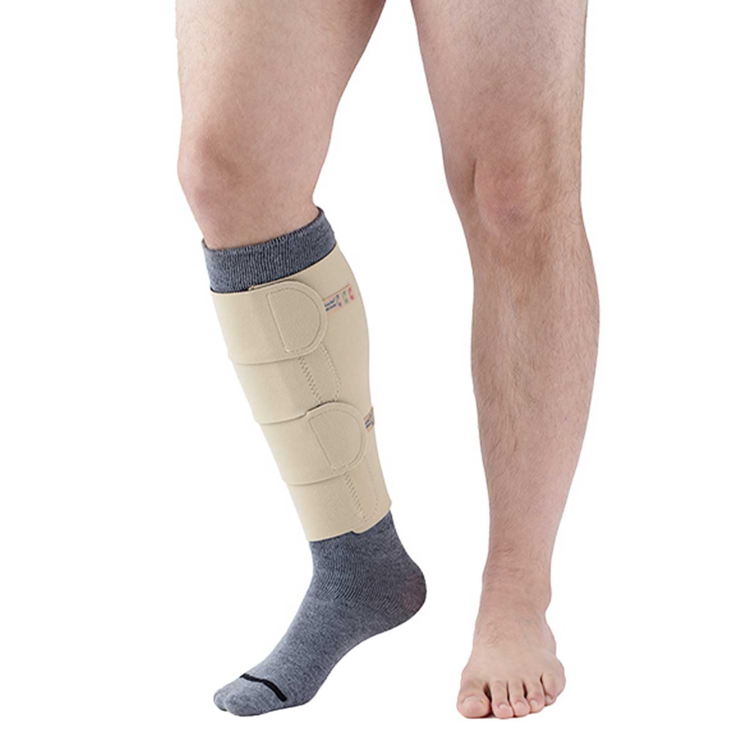 Sigvaris Compreflex 1403-NF-BKR - Debajo de la rodilla, sin pie, 20-50 mmHg, color negro