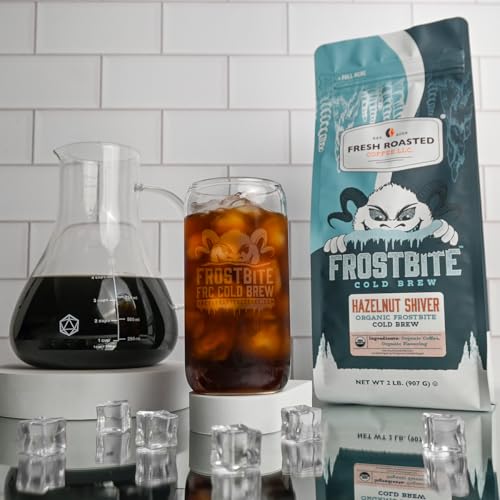 Image of Hazelnut Shiver Organic Cold Brew Whole Bean Coarse Ground by Fresh Roasted Coffee