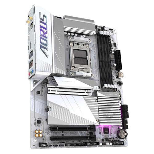 GIGABYTE B650E AORUS ELITE X AX ICE Scheda madre - AMD Ryzen serie 9000, VRM a 12+2+2 fasi, fino a 8000 MHz DDR5 (OC), 1xPCIe 5.0 + 2xPCIe 4.0 M.2, LAN 2,5 GbE, WIFI 6E, USB 3.2 Gen 2 - Scheda madre - Immagine 2