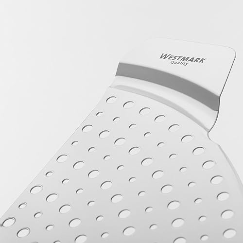 Miniatura 5 de Westmark 16392260 - Colador de ollas de acero inoxidable con empuñaduras empotradas, apto para hasta 10 pulgadas