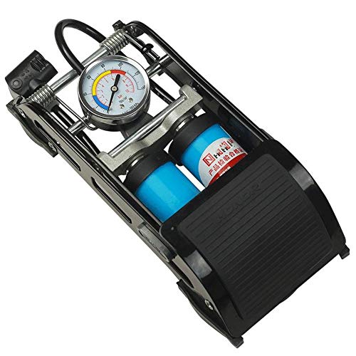 Yadi Air Tool Mini Air Pump Tyre Inflator Carfoot Gas Cylinder High-Pressure Portable Mini Bike Car Electric Car Motorcycle Home Foot Step Gas Pump