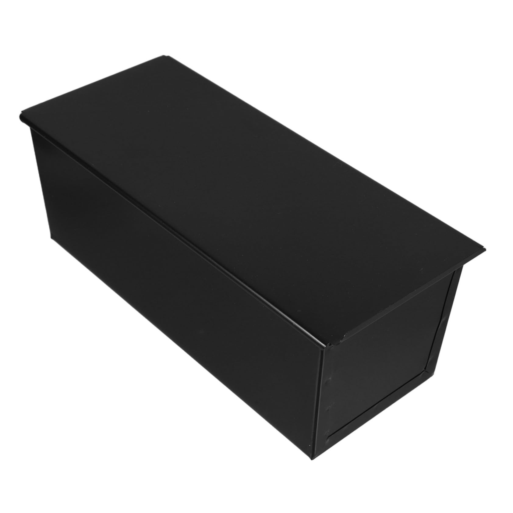 Metall Toastbackbox mit Deckel, Backform Schwarze für Brot