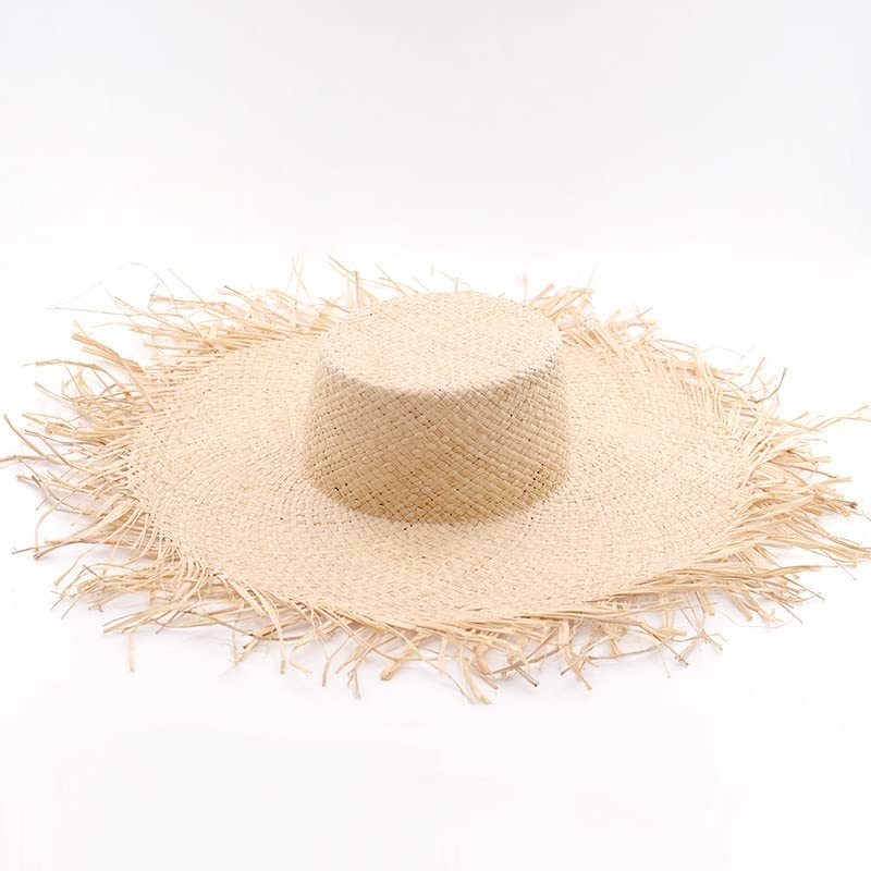 Chapeau de soleil de plage pliable femme pour en finir avec les visages brûlés