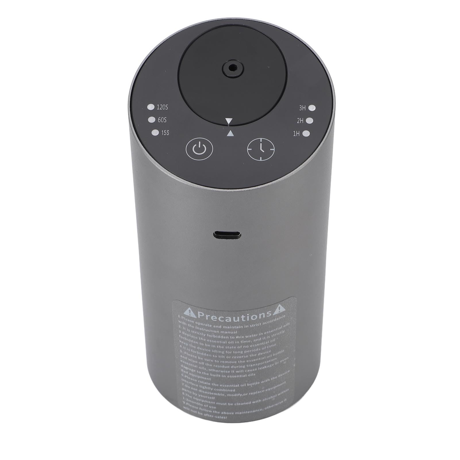 Socobeta Difusor de Aceite Esencial sin Agua para Coche, Difusor Portátil Duradero de Aleación de Aluminio de Alta Gama para Coche, Dormitorio, Sala de Estar y Oficina