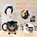 RAISLY Witch Brew Cauldron Coffee Mug, 300ml/10oz Heat Flame Color Changing Beverage Mugs, Adorable Sorceress’s Potion Themed Water Cups, All-Season Drinkware, Ideal for Birthday and Halloween