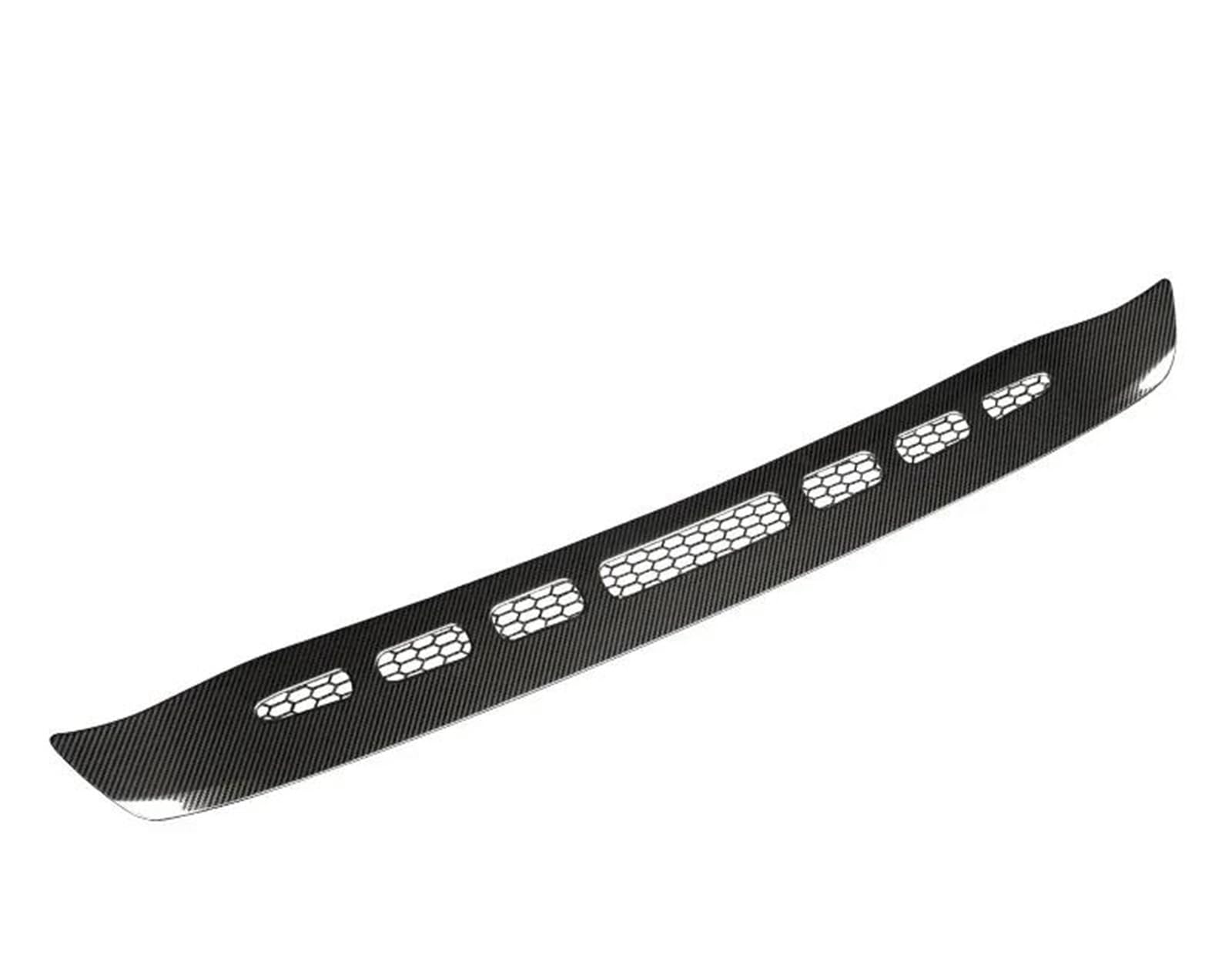 Adhesivo para Placa Protección Trasera Maletero Moldura Parachoques Trasero para Smart para Fortwo 453 Película Fibra Carbono Acero Inoxidable Protector Parachoques Tresero(B)