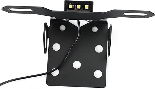 Miniatura 5 de Areyourshop Soporte para marco de matrícula de motocicleta, soporte para marco de matrícula para Suzuki Gixxer SF250 2019-2020