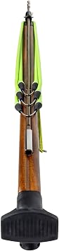 JBL Spearguns Woody Magnum Performance Speargun for Spearfishing, Speargun for Freediving, Scuba Diving, Fishing, Diving, Mahogany Wood Barrel, Stainless Steel Shaft, Easy Stretch Bands, Made in USA