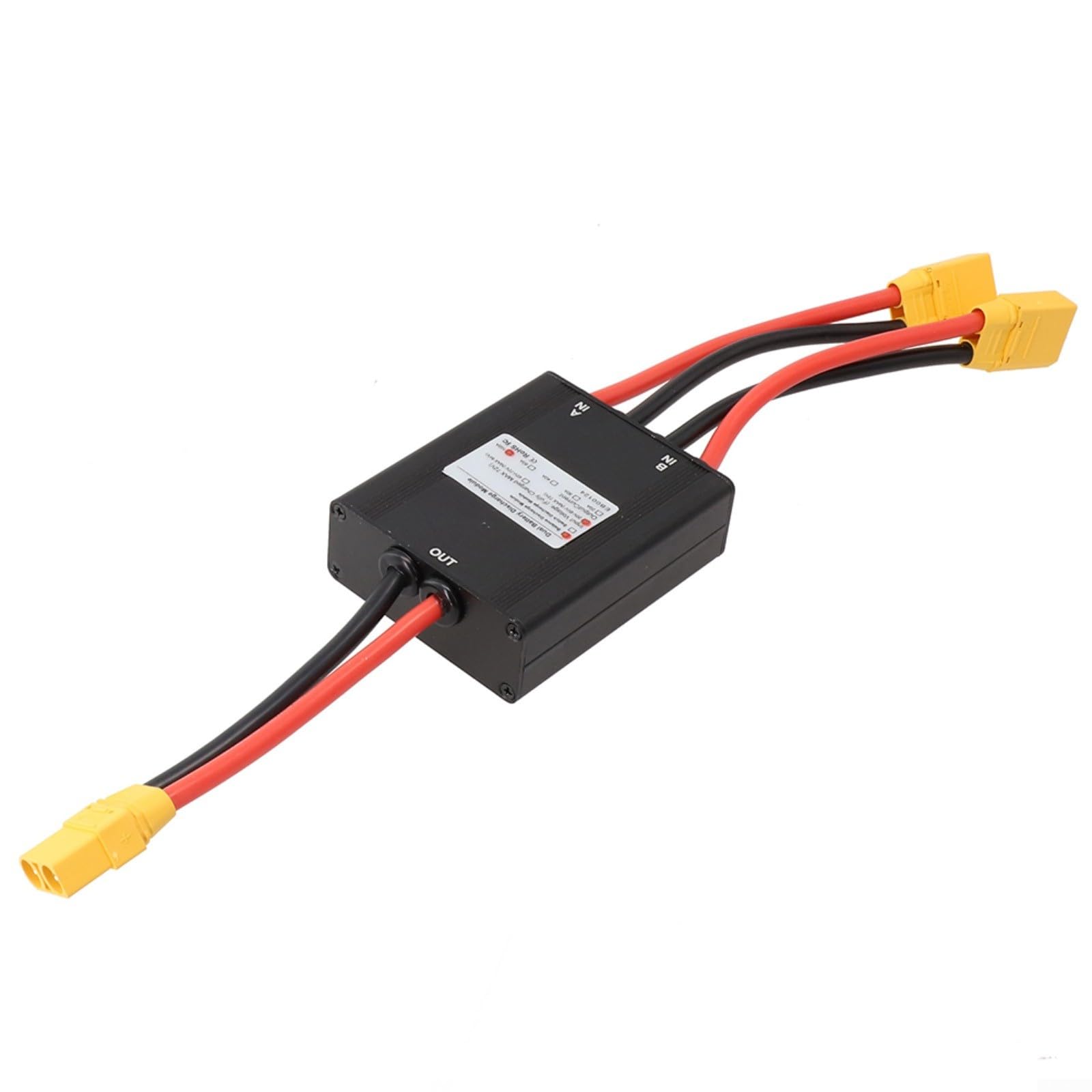 Lioaeust E-Bike Dual Battery Connection Adapter,Switcher Modul Zubehör Für Parallelschaltung Von Zwei Batterien Gleicher Spannung Sport & Freizeit