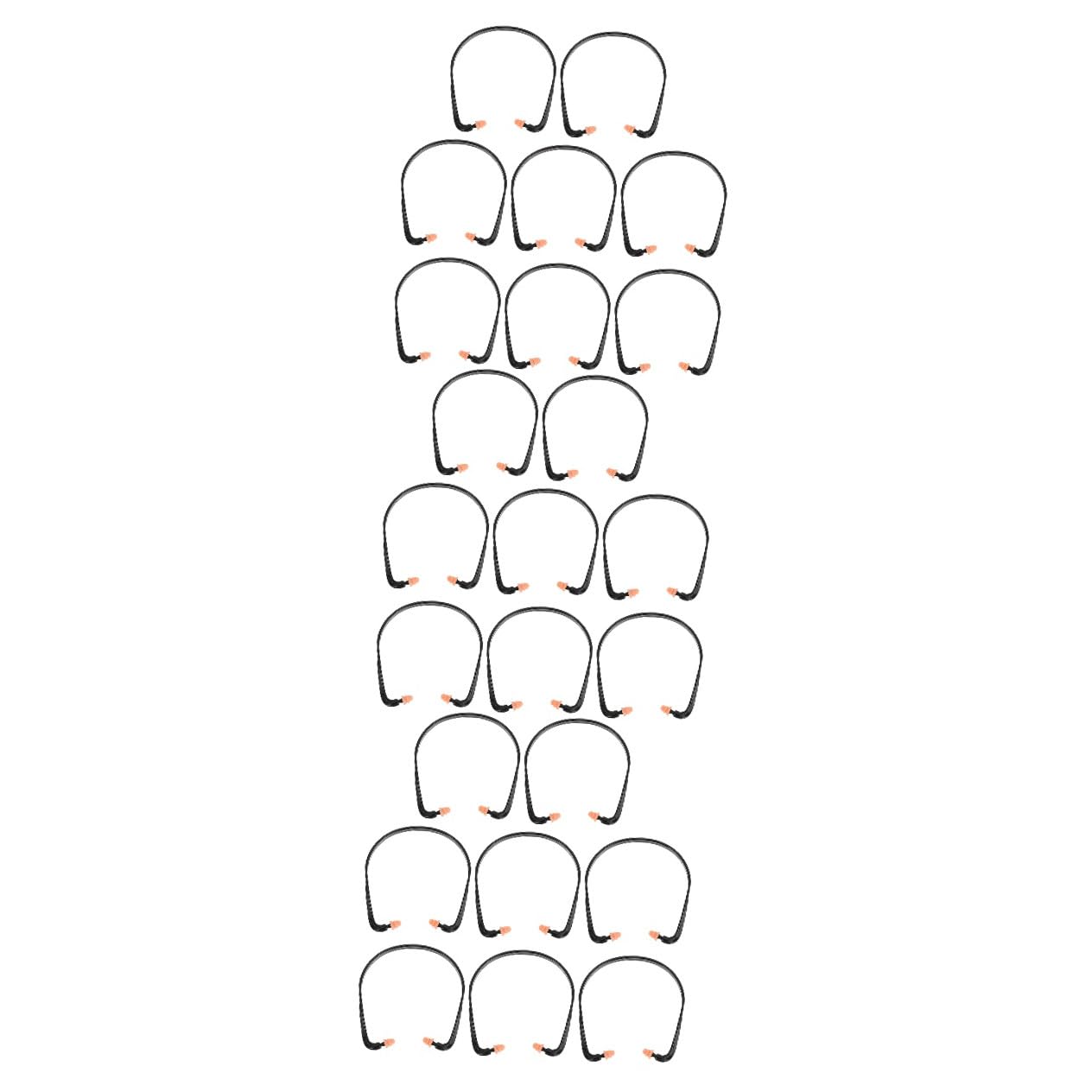 24piezas Tapones De Silicona Para Reducción De Ruido Aislantes Auditivos Para Trabajo y Sueño Protección Eficaz Ruido Confortables y Reutilizables