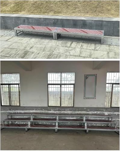 Plateforme d'escalier pour photos de groupe sans risque de chute ou glissade