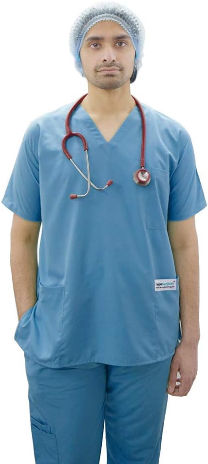 Unisex V-Neck Scrub Suit (XL)