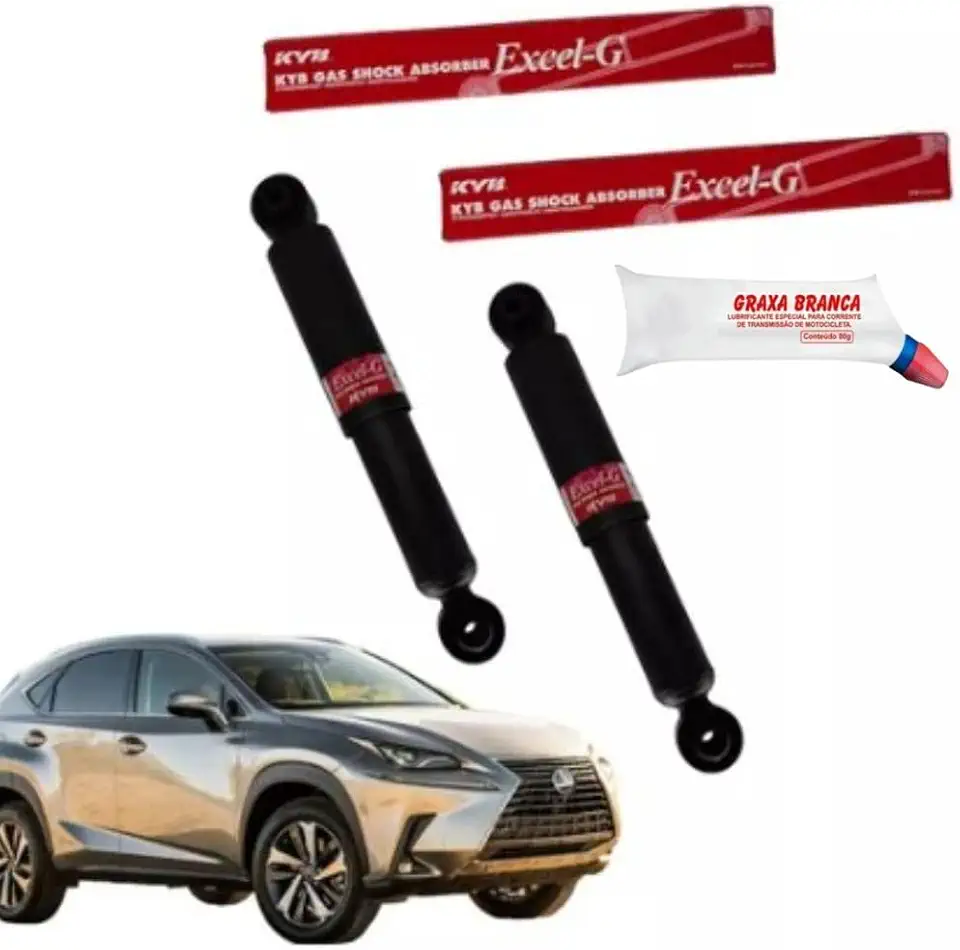 Par Amortecedor Traseiro Rav4 e Lexus NX300 2006 a 2012 Original Kayaba e Combo Graxa
