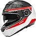 Produktbild SCHUBERTH C4 PRO CARBON DELTA Klapphelm glossy weiss-rot XXL 63