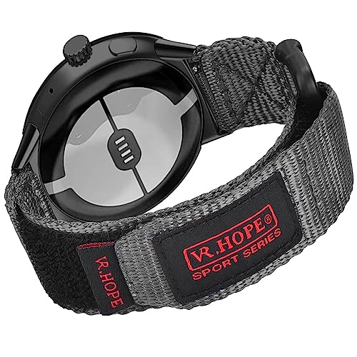 Watch Band Compatible with Google Pixel 2/1 for Men, Nylon Sport Google Pixel Watch Band Strap Military Tactical Style Rugged Google Pixel 2 (2023), Google Pixel 1 (2022) Wristband