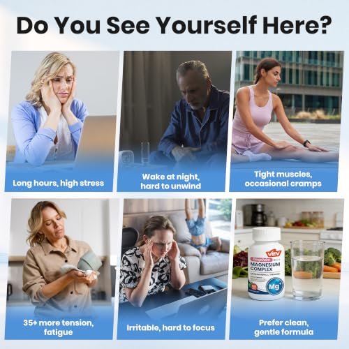120-Count VEV DeepCalm 15-in-1 Magnesium Complex Capsules w/ Ashwagandha and L-Theanine 7.49 w/ S and S + Free + 50% Off Code LPW5FP69 - image 4
