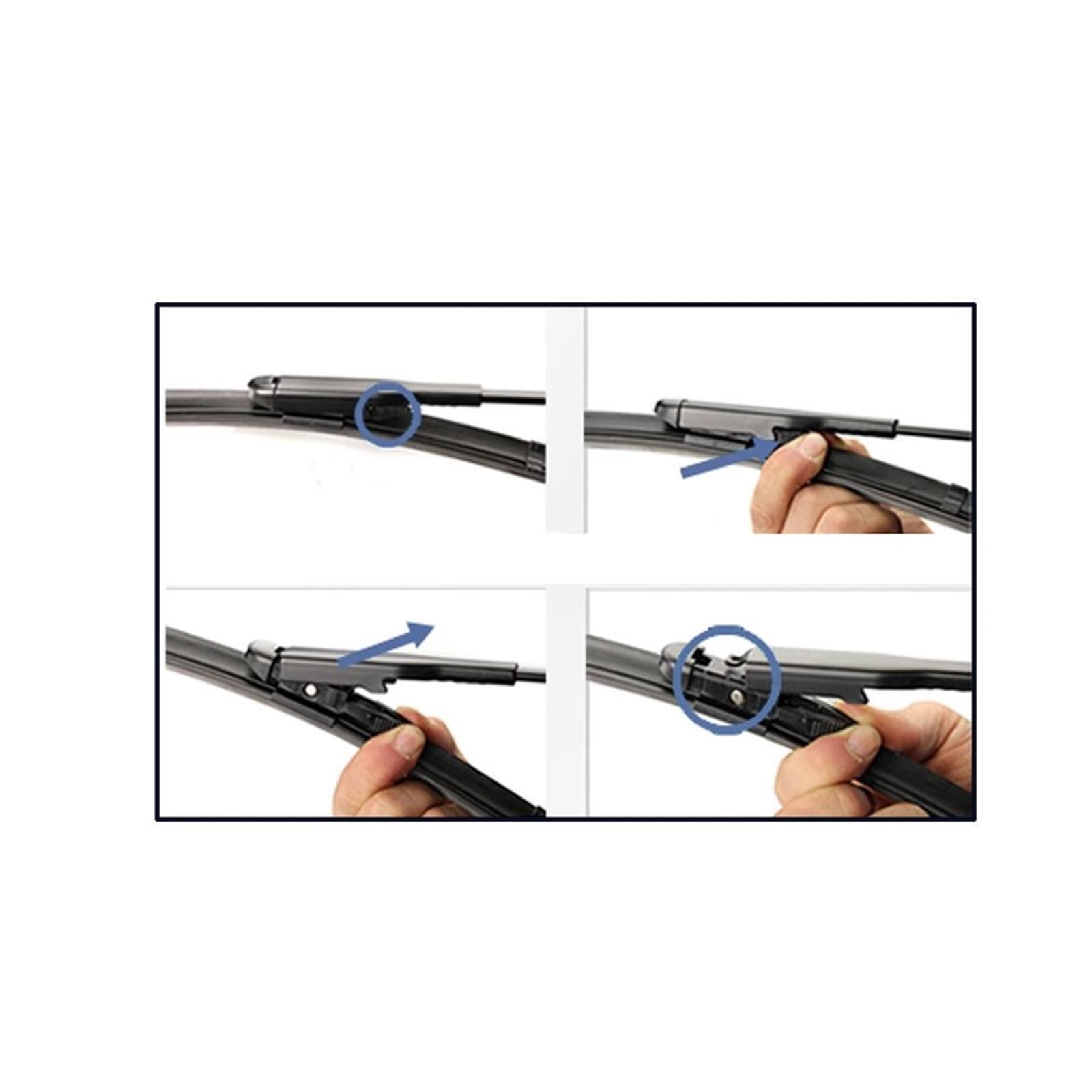 Escobilla Limpiaparabrisas Delantera Para Ford Para Mondeo MK5 CE CD CF Station Wagon Sedan 2012 2013 2014 2018 2019 2021 2022 Limpiaparabrisas De Coche.