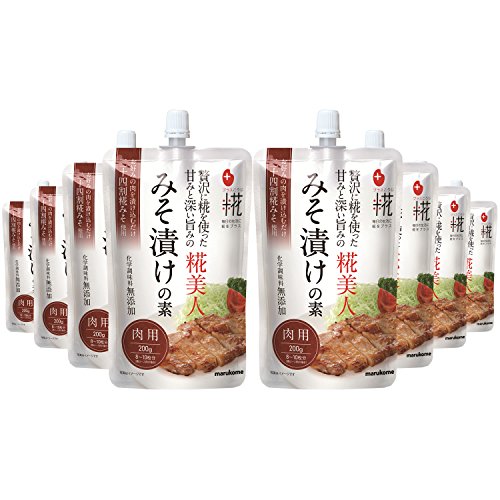 マルコメ プラス糀 糀美人 みそ漬けの素 肉用 200g×8個