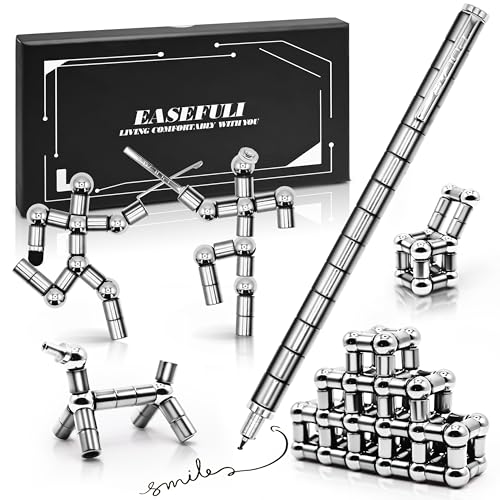 Felikray Fidget Pen Magnetic Pen Silver