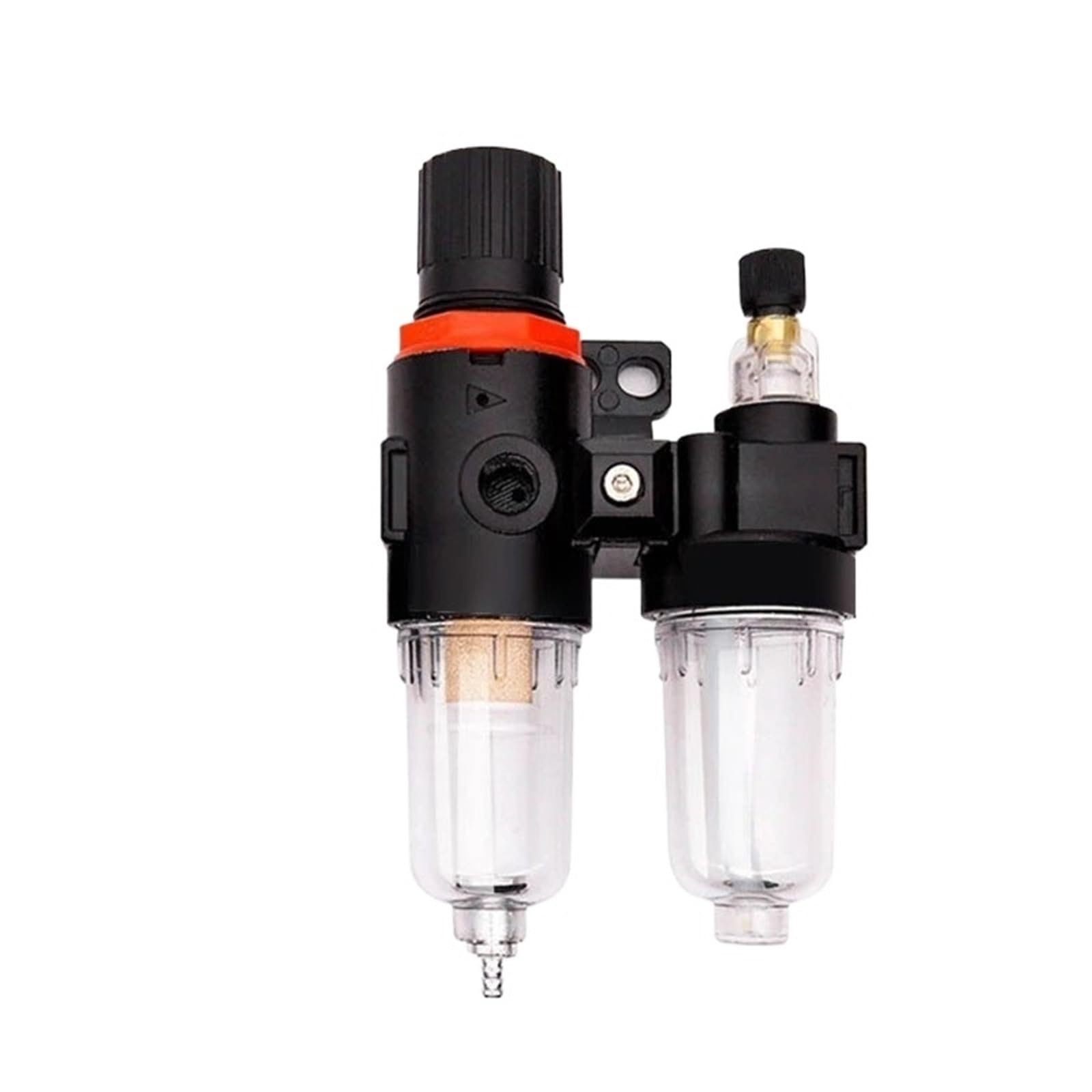 AFC2000 1/4 Compressore d'Aria Olio Separatore Acqua Filtro Regolatore Trappola Valvola di riduzione della Pressione dell'aerografo(Afc-smpm20)