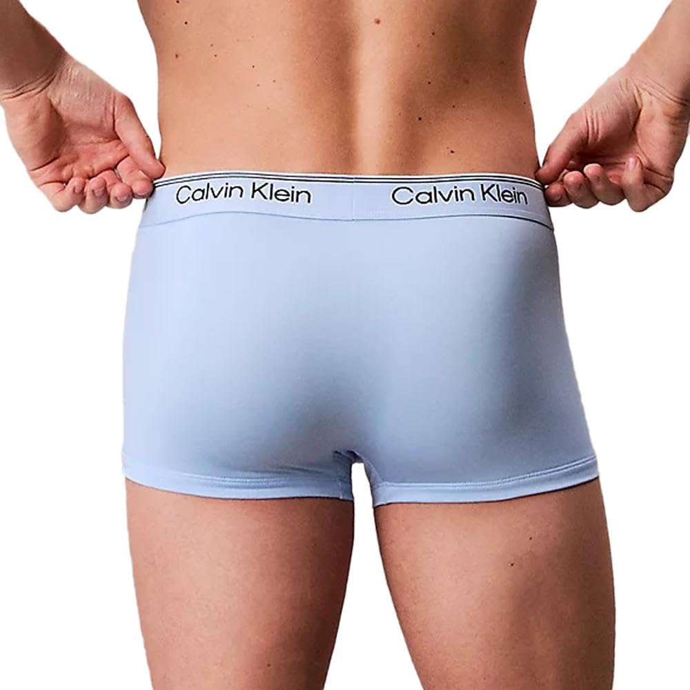 Calvin Klein Confezione da 3 Boxer da Uomo a Vita Bassa in Microfibra Elasticizzata NB4409