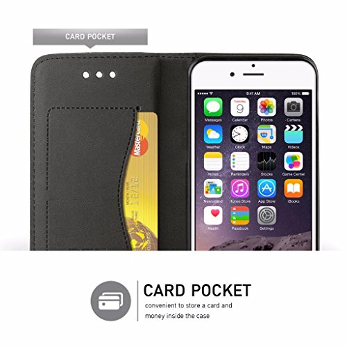 BEZ Cover iPhone 6, iPhone 6S, PU Custodia