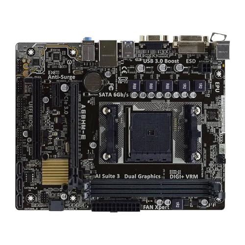 Carte mère ASUS A68HM-E pour réparer un PC AMD FM2 planté et passer à 32 Go RAM