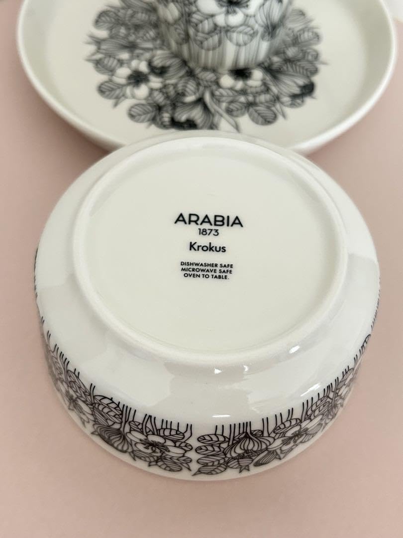 Amazon | 限定セール アラビア クロッカス ブラック 食器3点セット製品