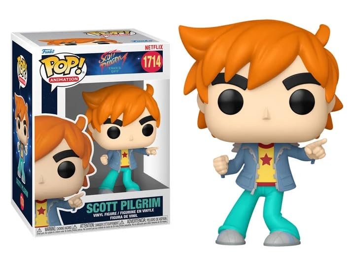 Amazon.com: Funko Scott Pilgrim Anime + Pop Protector: Movie Pop