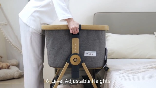 Maydolly Baby Bassinet, 3 in 1 Baby Bassinet Bedside Sleeper