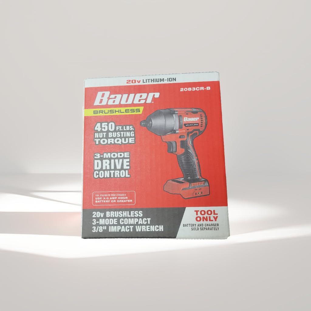 Generic 20V Brushless Cordless 3/8 in. 3-Speed Impact Wrench