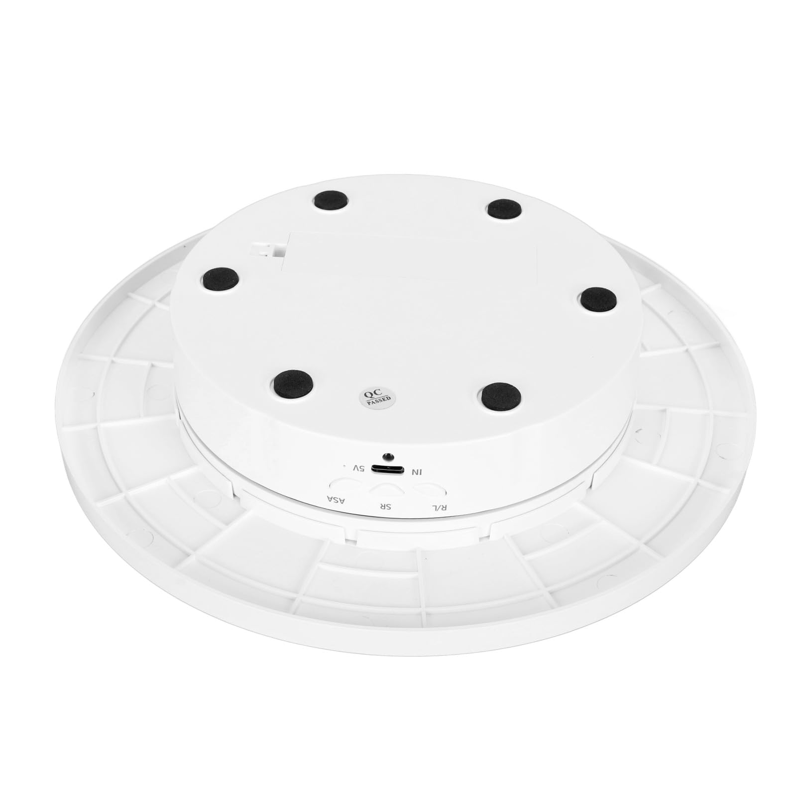 Qcwwy Supporto Rotante Automatico 2 in 1 Piattaforma Girevole 360 Gradi