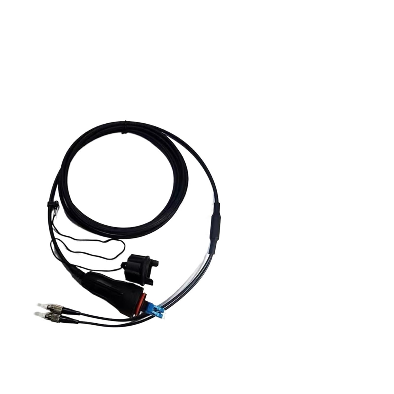 Cordon de raccordement blindé 120 m-300 m 2C Fullax Connecteur étanche LC vers FC SC St Monomode 2 cœurs 5,0 mm Cavalier de Fibre Optique extérieur(300m LC-SC)
