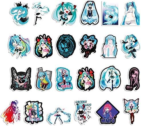 Amazon.co.jp: LUAMY for 初音ミクステッカー 100枚セット for 初音