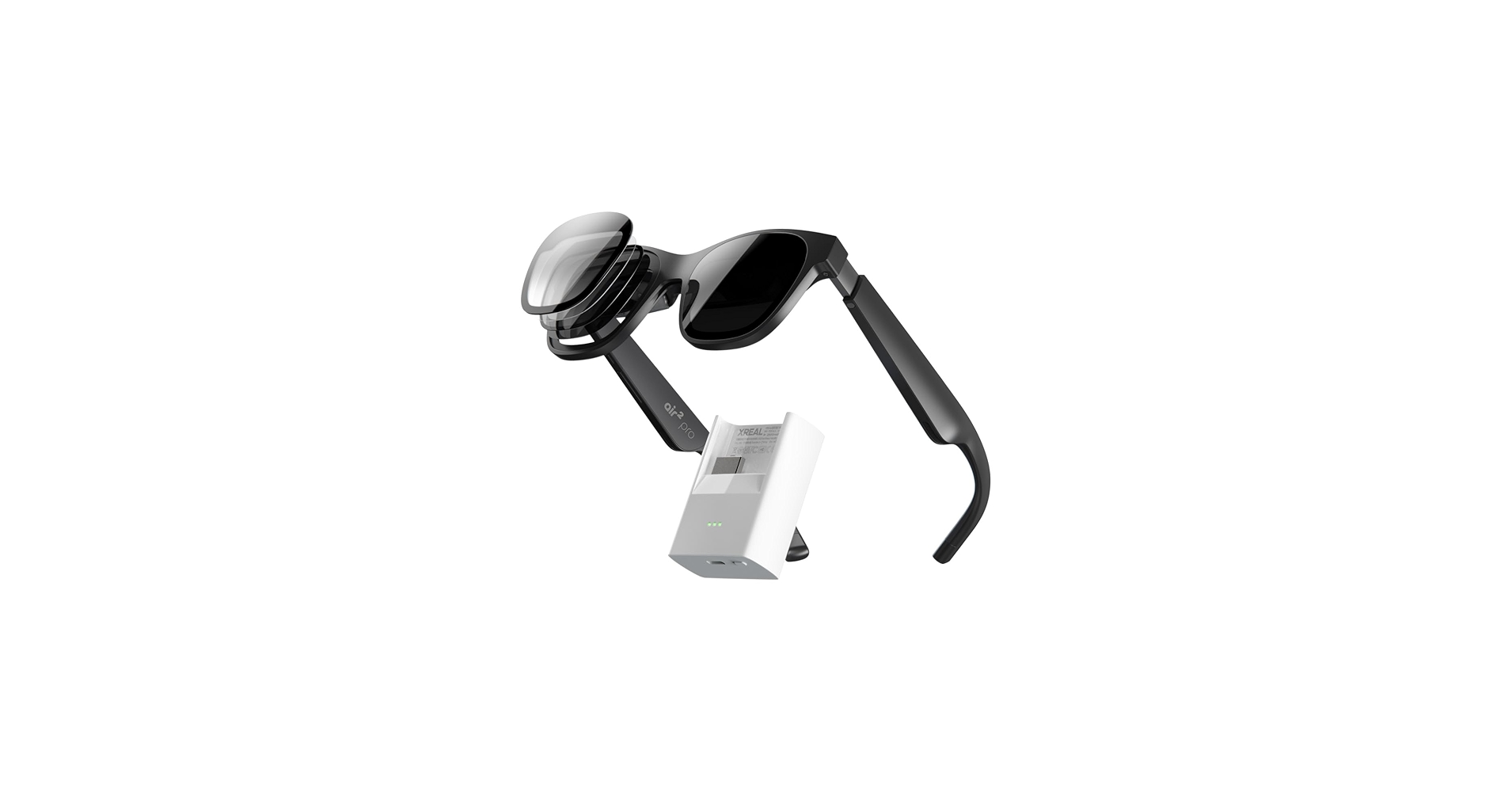Amazon.com: XREAL Air 2 Pro AR Glasses and Adapter Bundle