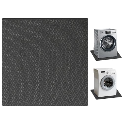 Anti Vibration Mat for Washing Machine Double-sided non-Slip Anti Vibration Pad 60x60x0 5cm Easy Cut to Size Silicone Mat