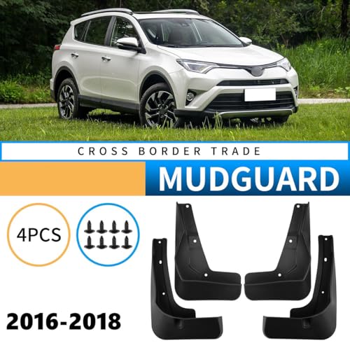 Salpicaduras de vehículos para Toyota RAV4 2016-2018 con protección resistente al impacto 4