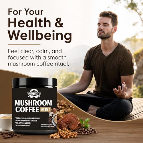 Suiyilary 10-Mushroom Instant Coffee