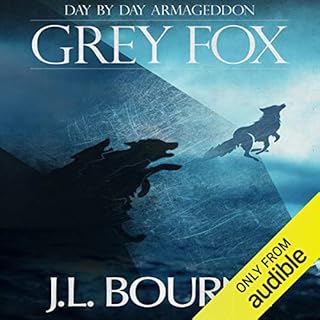 Day by Day Armageddon: Grey Fox Audiolibro Por J. L. Bourne arte de portada