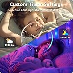 DAYBETTER LED Strip Lights 110ft, Smart Lighting Strips with App Remote Control, RGB Music Sync Color Changing Lights for Bedroom Kitchen Party Home Decor(1 Roll) - Image 3