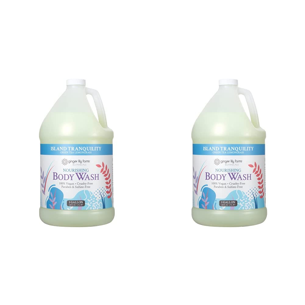Ginger Lily Farms Botanicals Nourishing Body Wash, Island