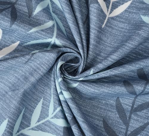 Image of NHD HOME Premium Cotton Elastic Fitted Bedsheets with 2 King Size Pillow Covers Double Bed with All Around Elastic Supersoft Size - 72 x 78 +10 inches Floral Pattren White and Black 200 tc - 220 tc
